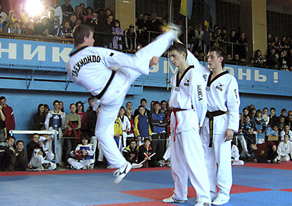 Показовий виступ на Чемпіонаті України