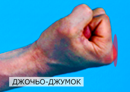 Перевернутий кулак в Тхеквондо