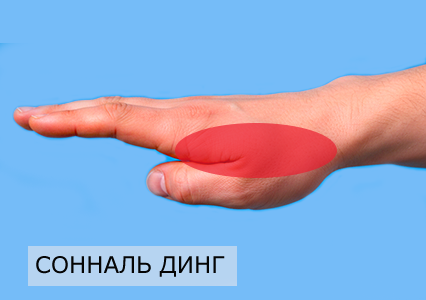 Внутрішнє ребро долоні в Тхеквондо